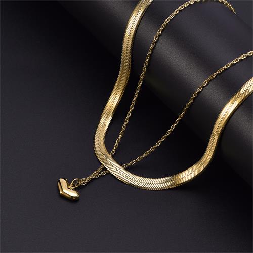 stainless steel necklace	custom necklace	necklaces for women	heart necklace	necklaces for women wholesale	snake necklace	choker necklace women	layered necklace