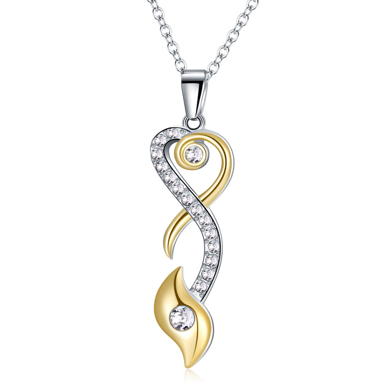 Custom Stainless Steel Pendant Necklace 18k Gold Jewelry Manufacturer